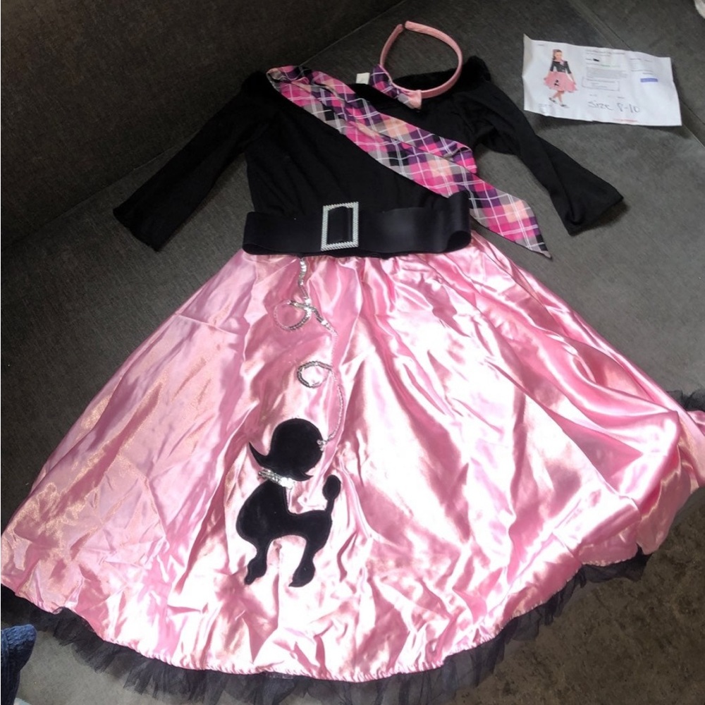 Girls Sock Hop Costume